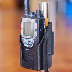 Supporto per ricetrasmittente VHF