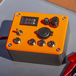 Powerbox da campo per alimentazione strumentazione astronomica